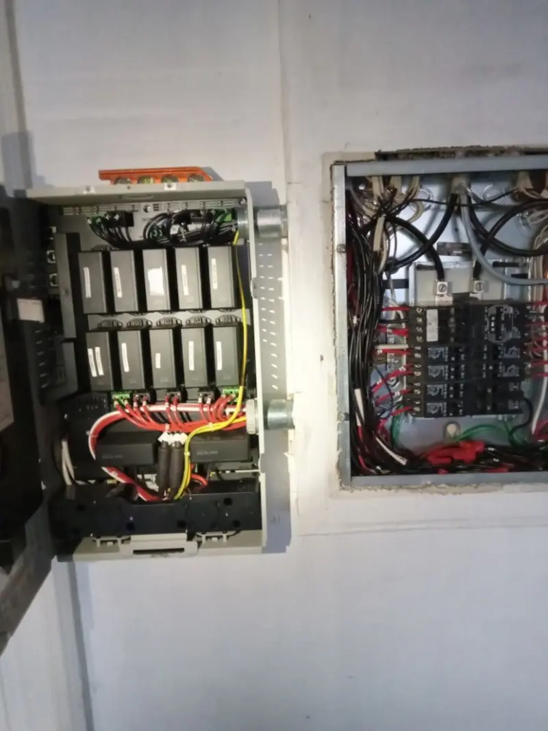 Electrical panel upgrade completed for Carbon Monoxide Detector Installation in Williamsburg